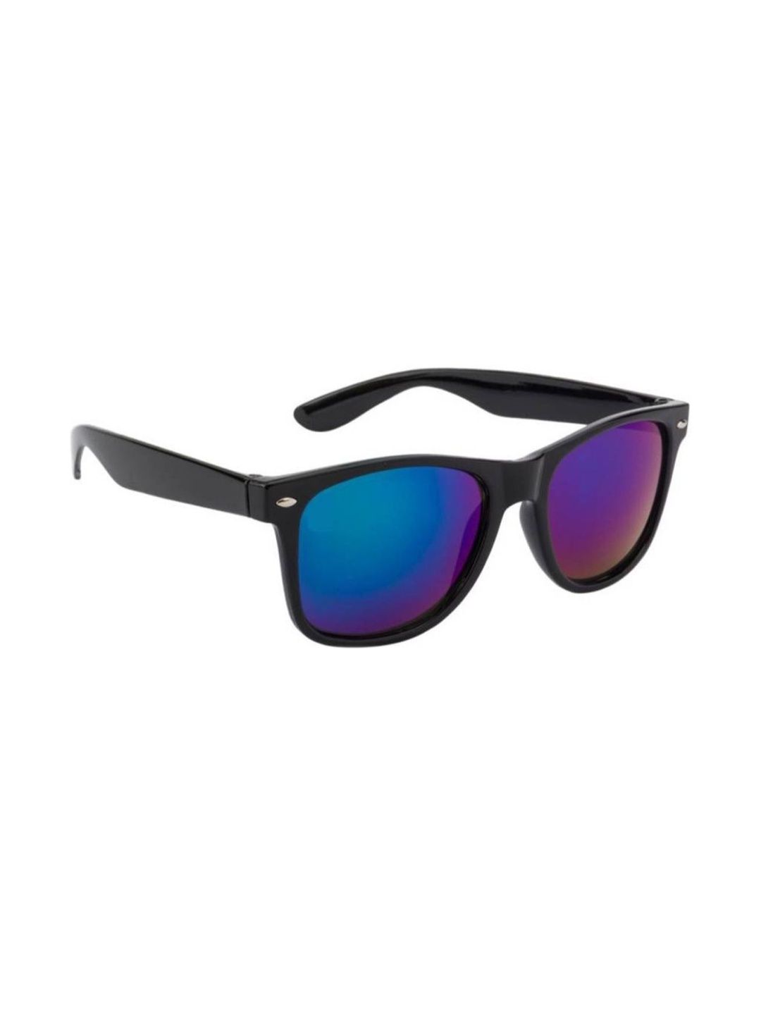 Elligator Men Blue Lens & Black Square Sunglasses with-picture-16