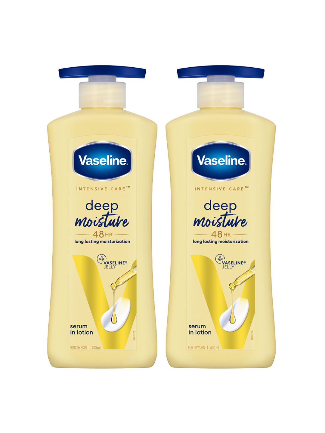 Vaseline Set of 2 Deep Moisture Body Lotion with Ceramides Hyaluron - 400ml each-image-19