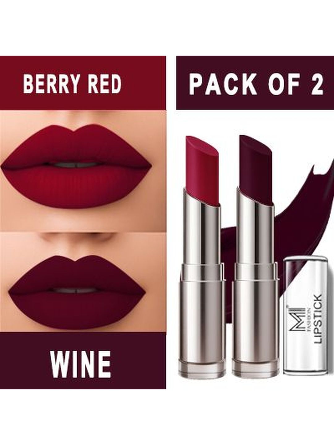 Power Matte Lipstick Set for Makeup-image-25