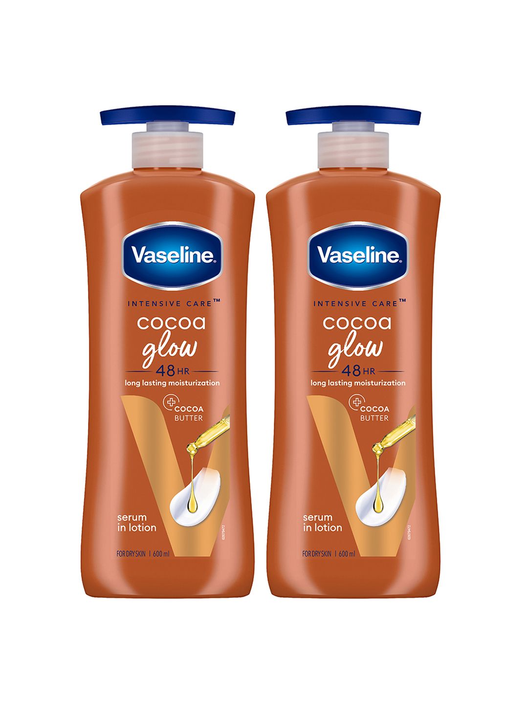 Vaseline Set of 2 Cocoa Glow Serum In Lotion with 100% Pure Cocoa - 600ml each-image-19
