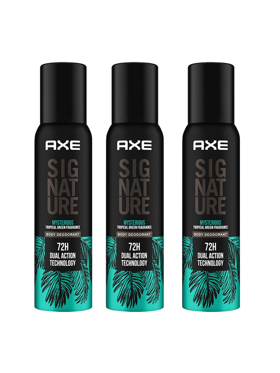 Axe Men 3Pcs Signature Mysterious No Gas Deodorant Bodyspray - 154ml Each-image-41