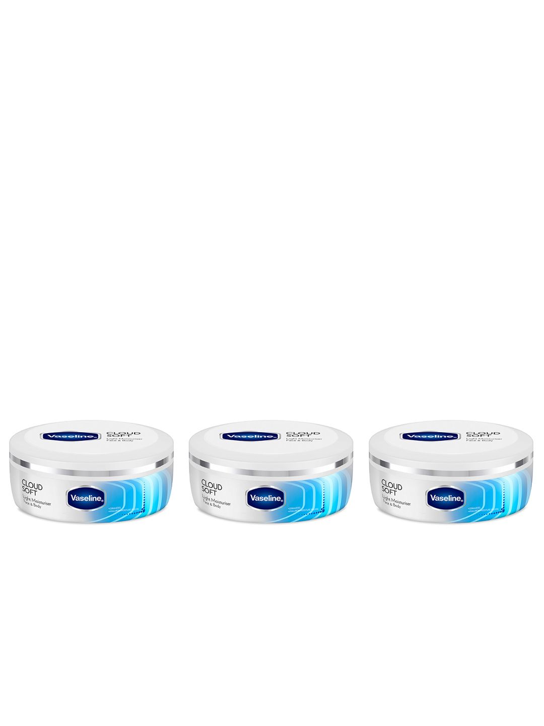 Vaseline Set of 3 Cloud Soft Non-Sticky Light Moisturiser - 100ml each-image-19