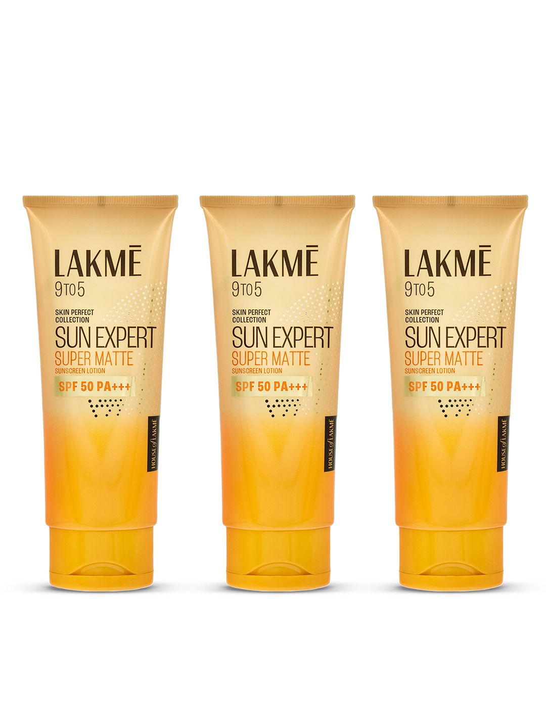 Lakme Set of 3 Matte Sunscreen SPF 50 PA+++ Niacinamide-UVA/B Protection - 100ml Each-image-30