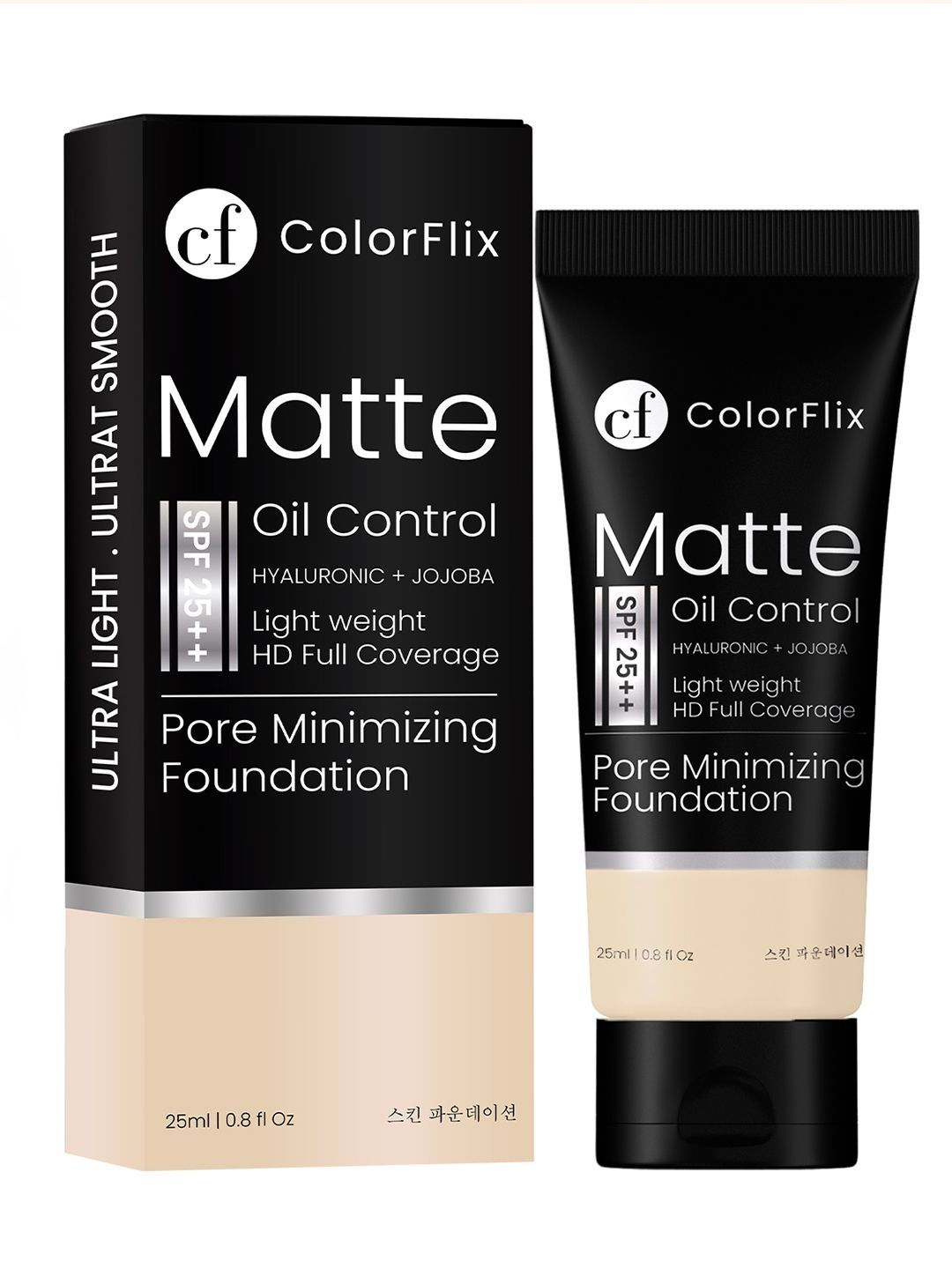 COLORFLIX SPF25+Pore Minimizing Matte Foundation With Jojoba -25 ml- Beige Glow-image-15