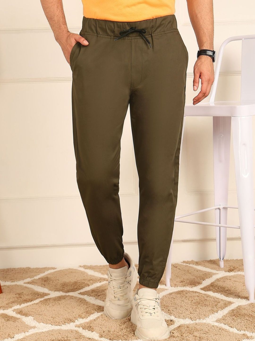 XENOR Men Slim Fit Trousers-picture-40
