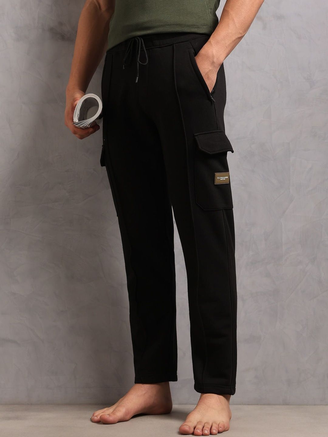 u.s. polo assn. U.S. Polo Men's OR005 Comfort Fit Cotton OR005 Lounge Trackpants-picture-16