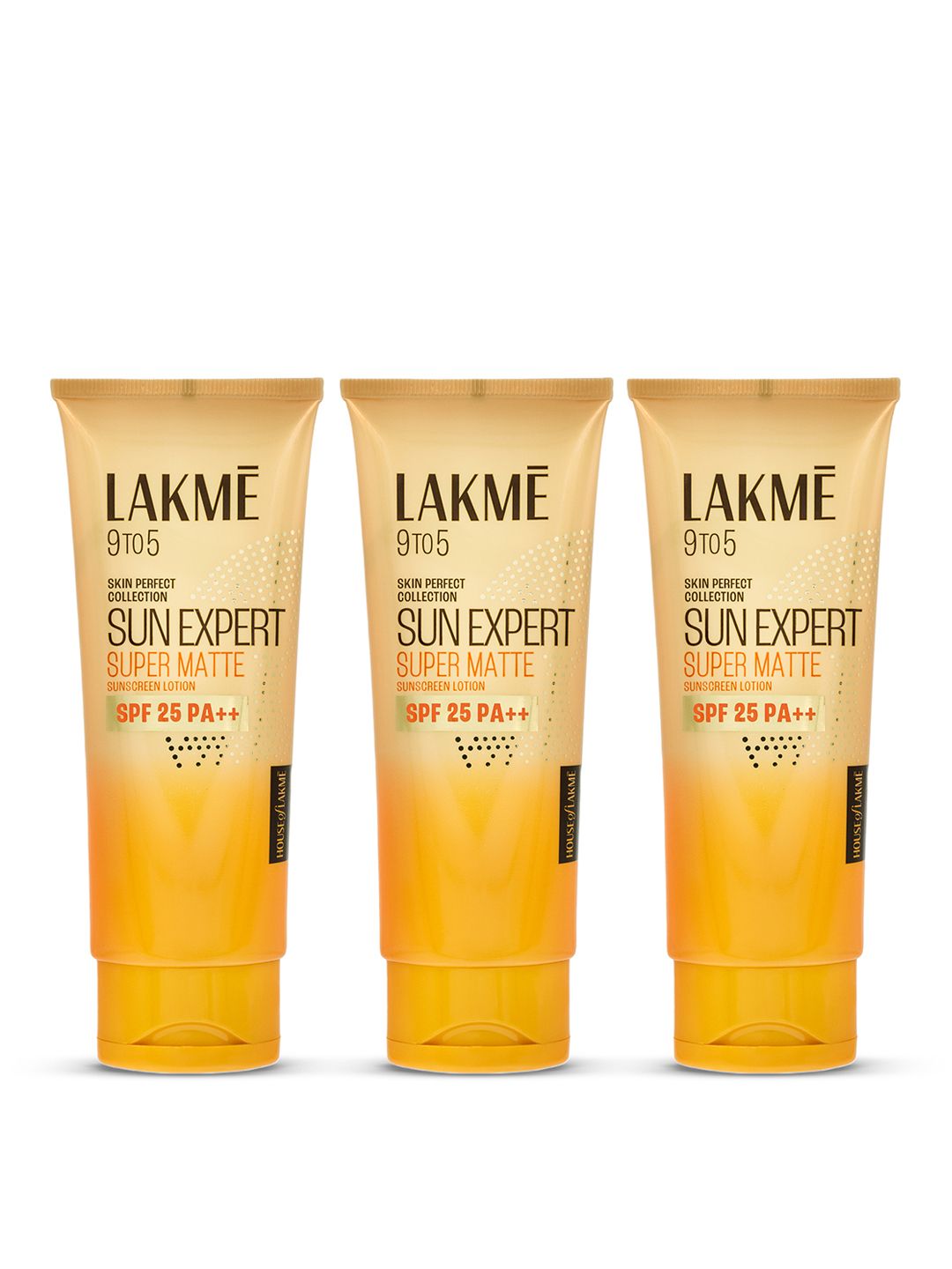 Lakme Set Of 3 Sun Expert SPF 25 Super Matte Sunscreen Lotion - 100ml Each-image-35