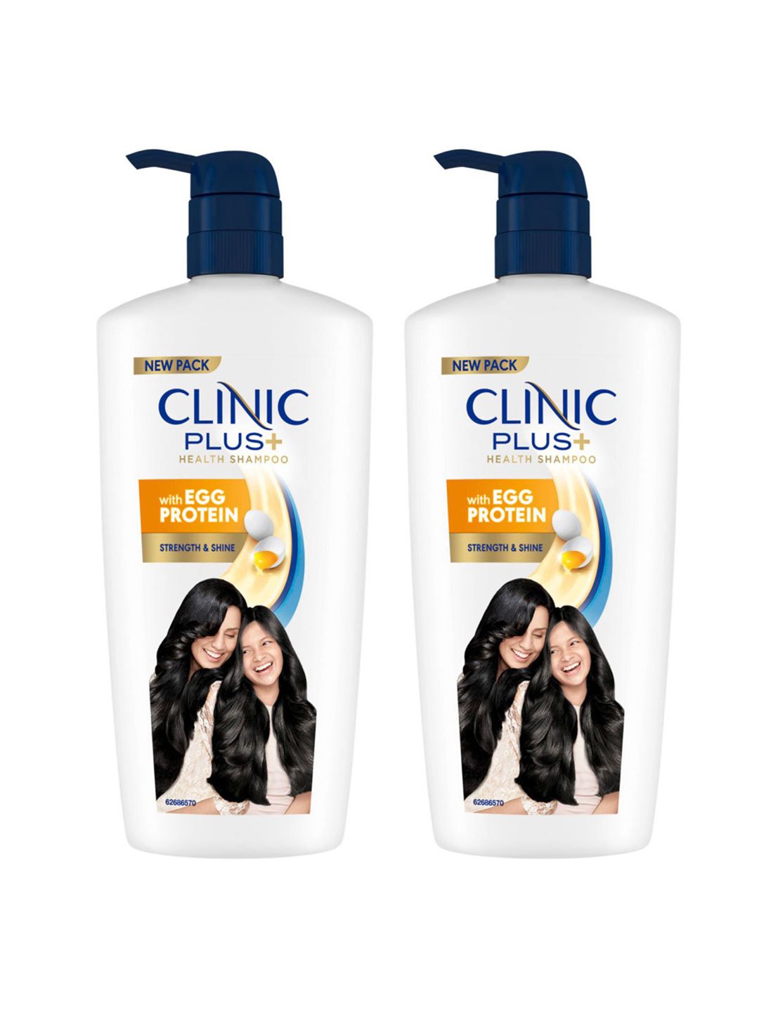 Clinic Plus Set Of 2 Strength & Shine Shampoo With Egg Protein - 650ml Each-image-28