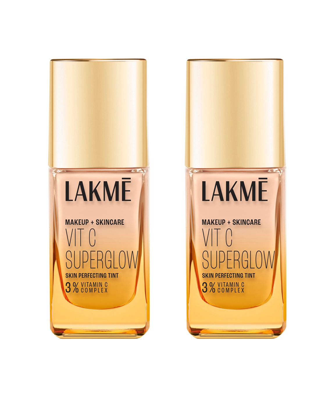 Lakme Set Of 2 Makeup + Skincare Superglow Skin Perfecting Tint - 25ml Each-image-10