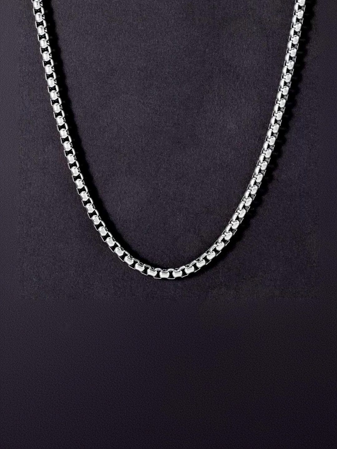 RV Jewels Unisex Brass Silver-Plated Chain-picture-46
