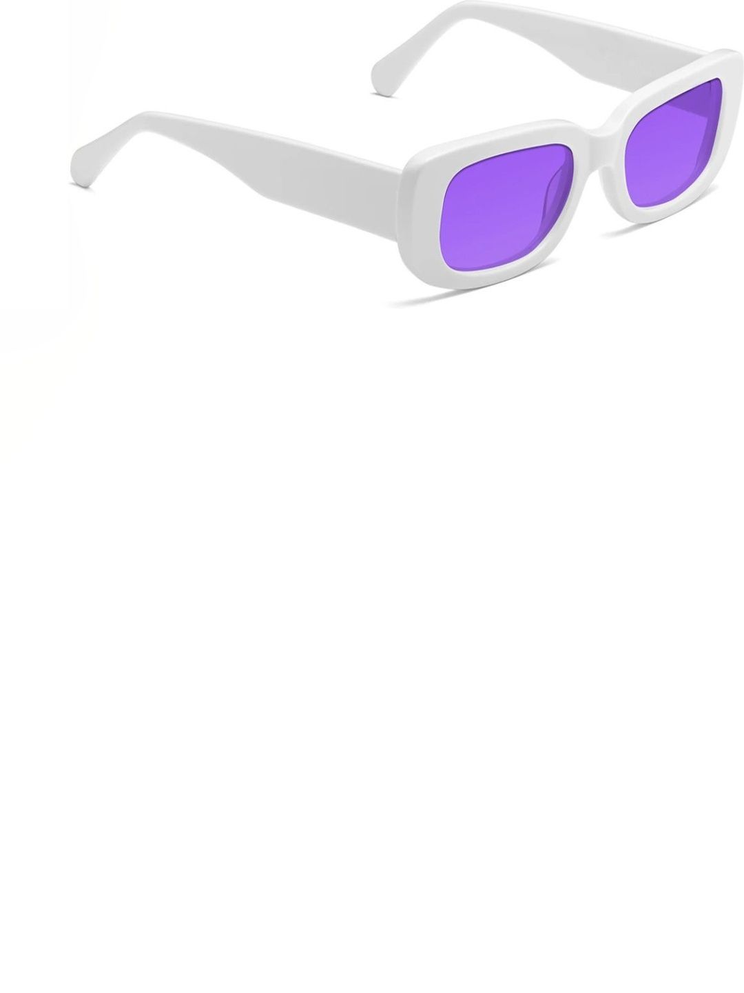 Elligator Men Purple Lens & White Sunglasses-picture-15