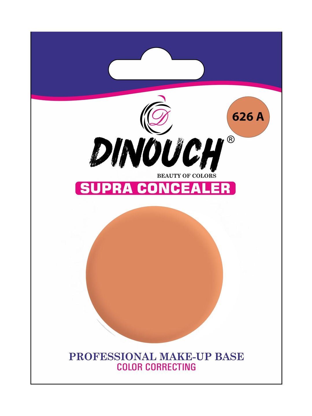 DINOUCH Color Correcting Concealer For Brightens Dark Circles - 4 g - Shade - 626 A-image-24