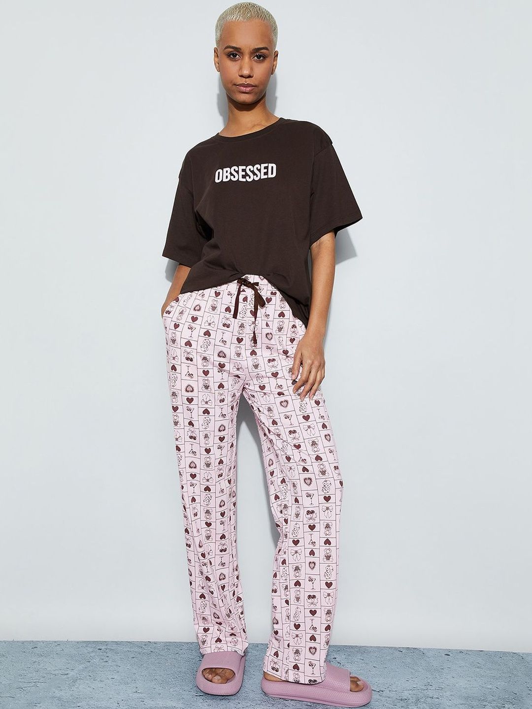 Ginger by Lifestyle Women Printed Night suit