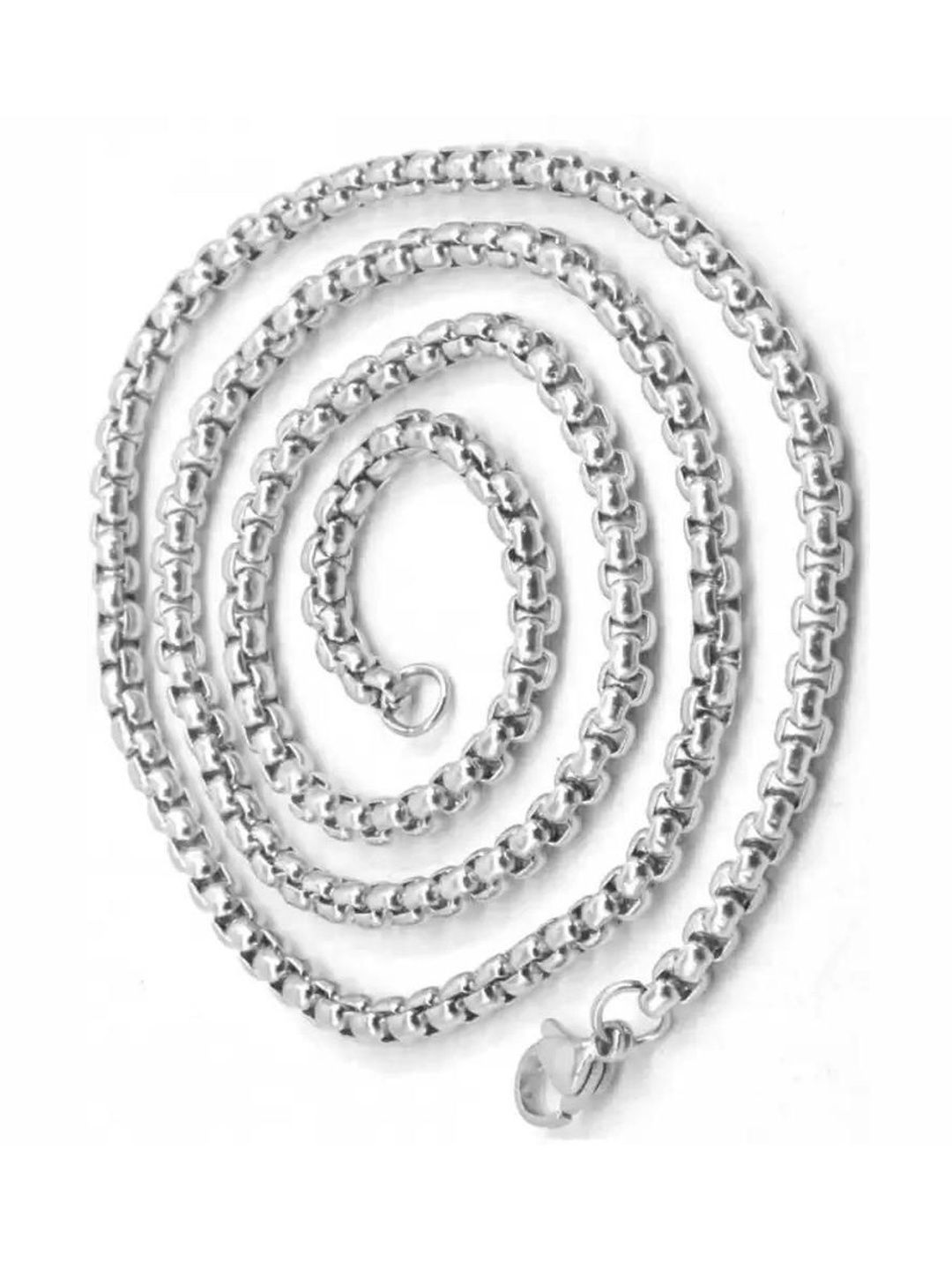 RV Jewels Unisex Brass Silver-Plated Chain-picture-47