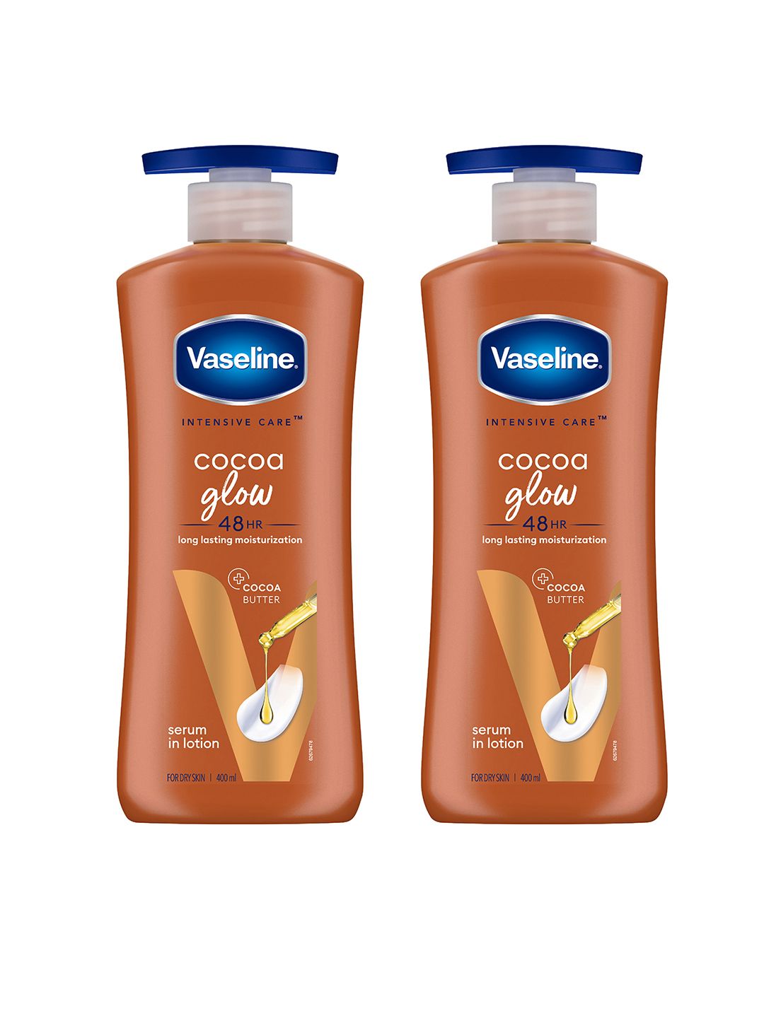 Vaseline Set of 2 Cocoa Glow Serum In Lotion with 100% Pure Cocoa - 400 ml Each-picture-23