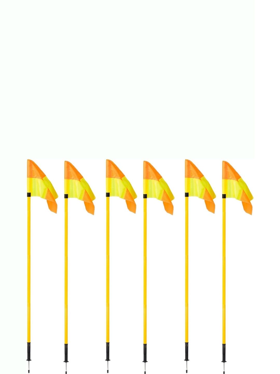 HackerX 6 Pc Spring Portable Soccer Flags-picture-28