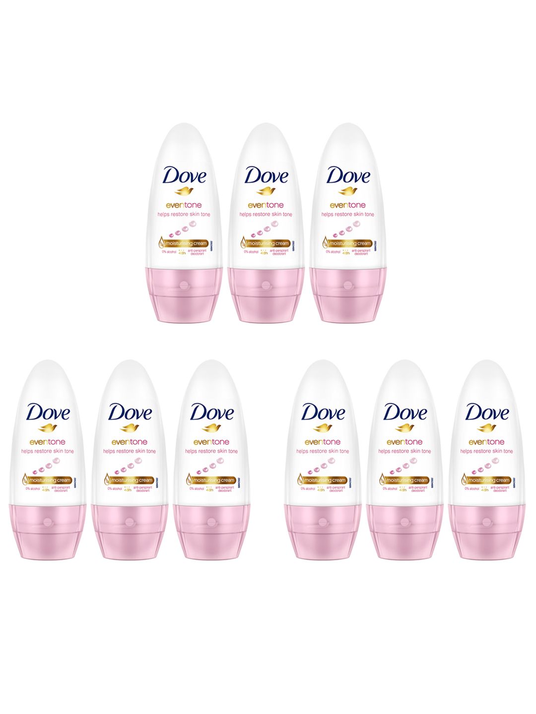 Dove Women Set of 3 Eventone Antiperspirant Deodorant Underarm Roll On - 50ml each-picture-28