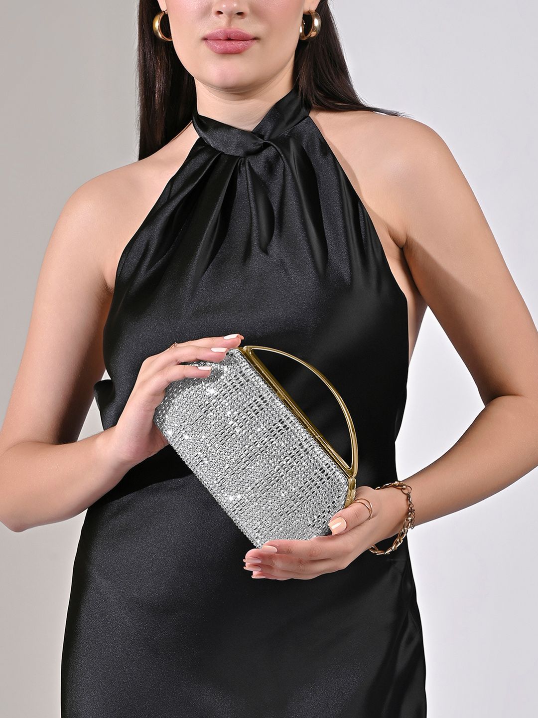 Lavie Signature Women's Bun Handle Small Clutch-picture-16