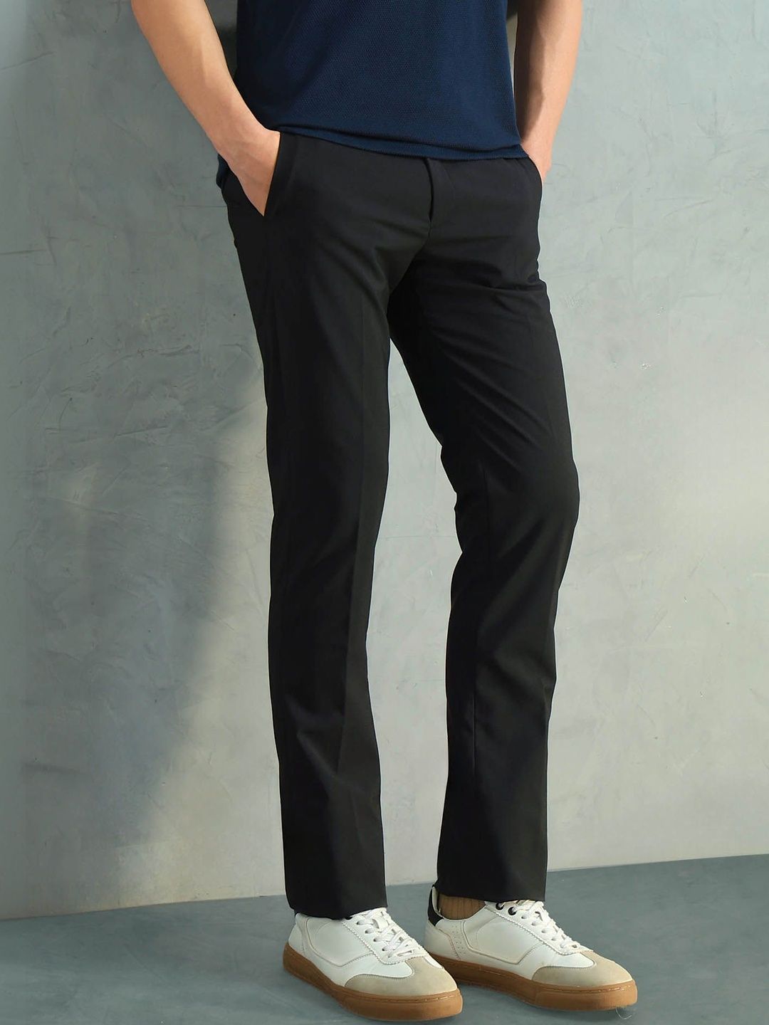 Arrow Men Tapered Fit Trousers-picture-37