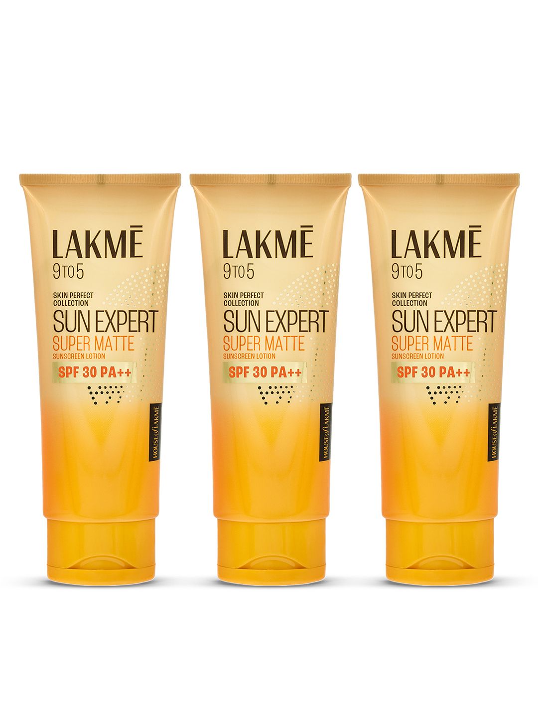 Lakme Set of 3 Matte Sunscreen SPF 30 PA++ Niacinamide UVA/B Protection - 100ml Each-image-35
