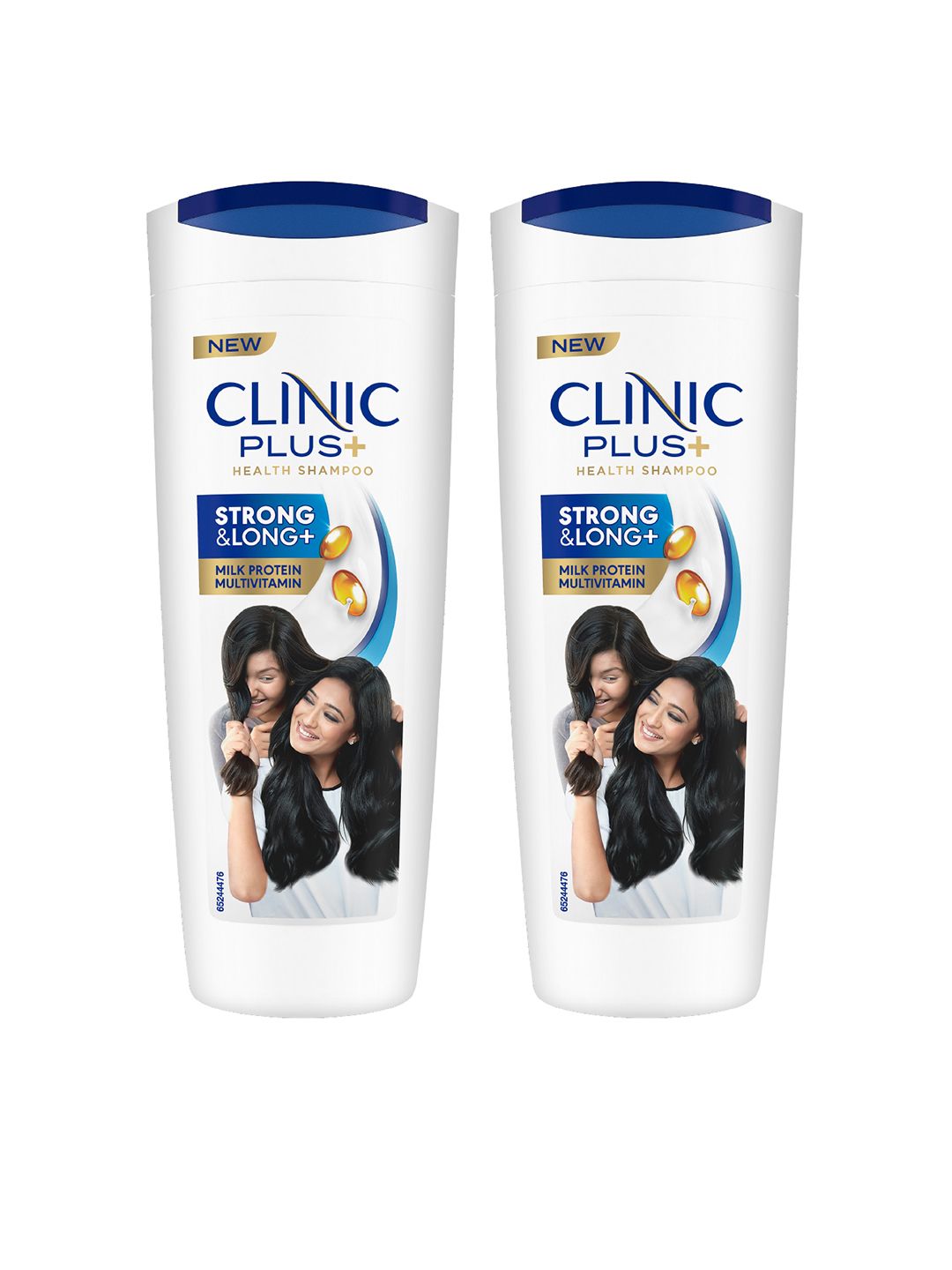 Clinic Plus Set Of 2 Strong & Long Shampoo With Milk Protein & Multivitamins - 175ml Each-image-49