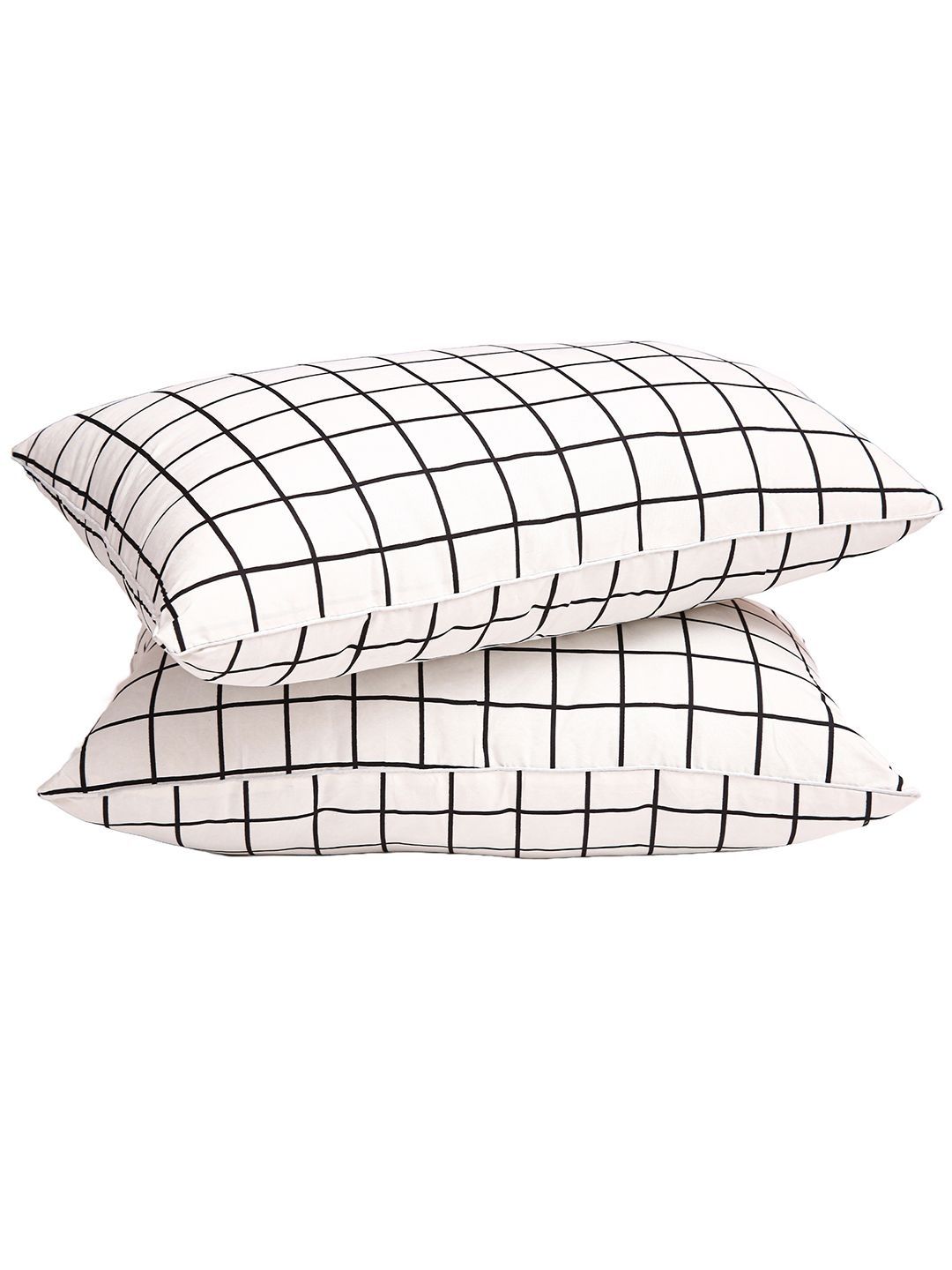 PAPAYA Off White Set of 2 Fibre Filled Polyester Ultra Soft Sleep Pillow-picture-33