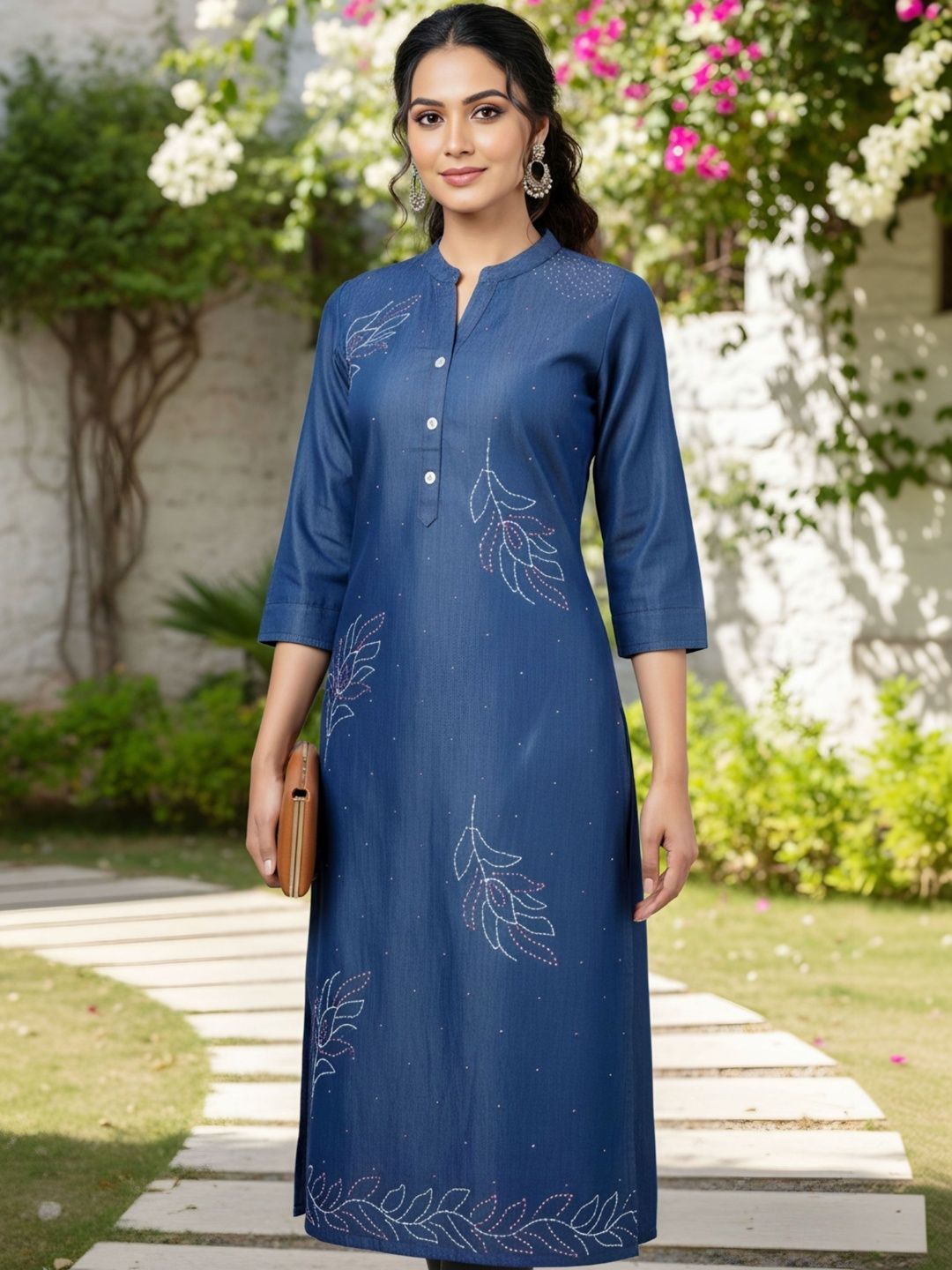keshubaba Ethnic Motifs Embroidered Kurti-picture-48