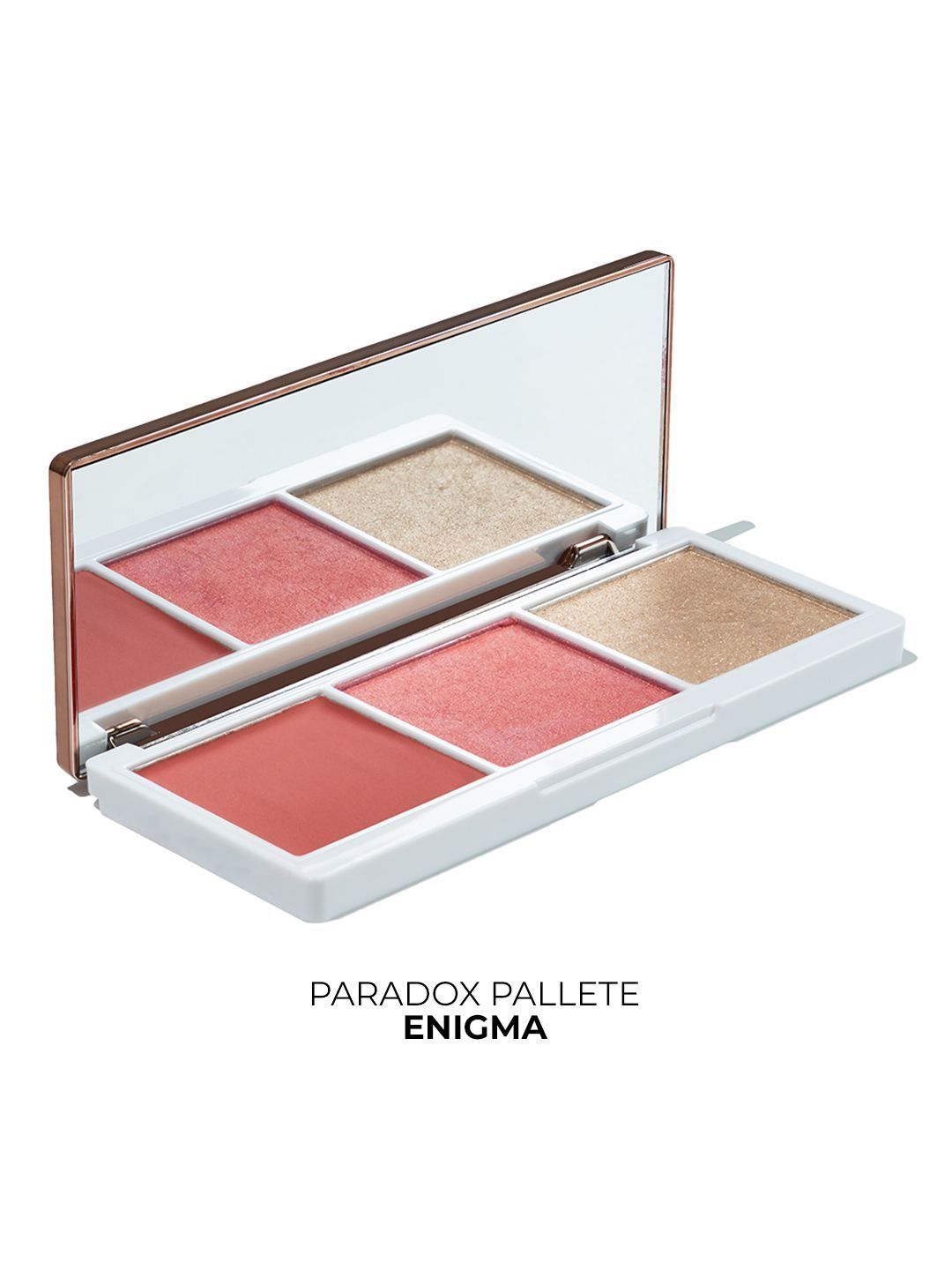 Praush Paradox 3 in 1 Blush & Highlighter Palette - 14 g - Enigma