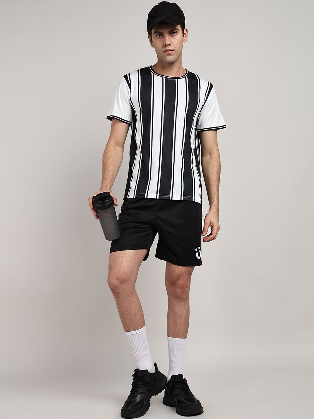 UMILDO Men Juventus Striped Dri-FIT T-shirt-picture-7