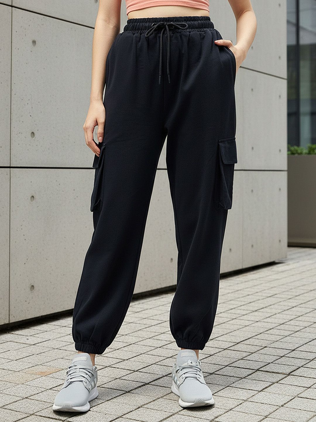 Air 1.0 Men's Solid Oversized Joggers