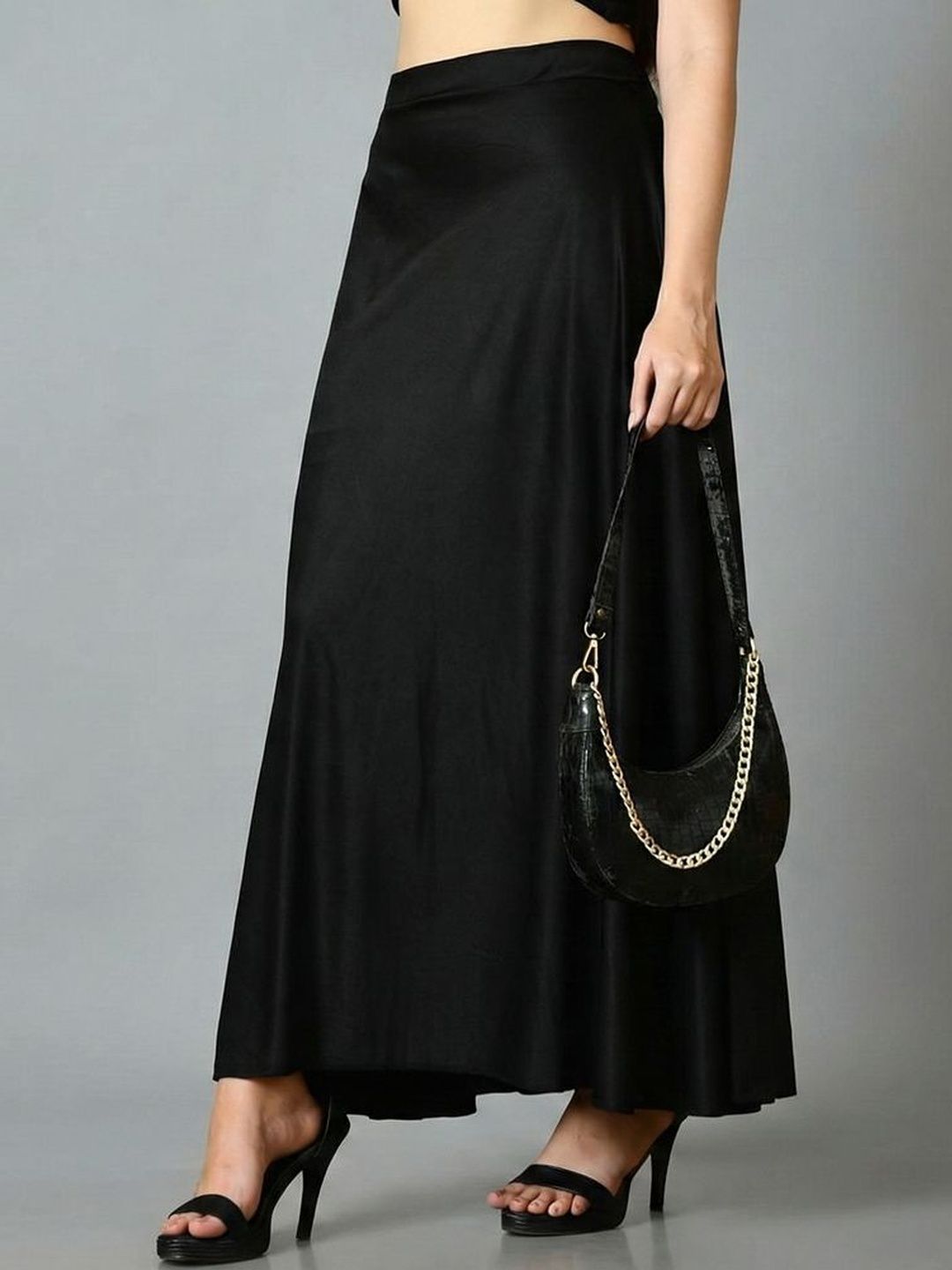 Vagisha Maxi Flared Skirts-image-9