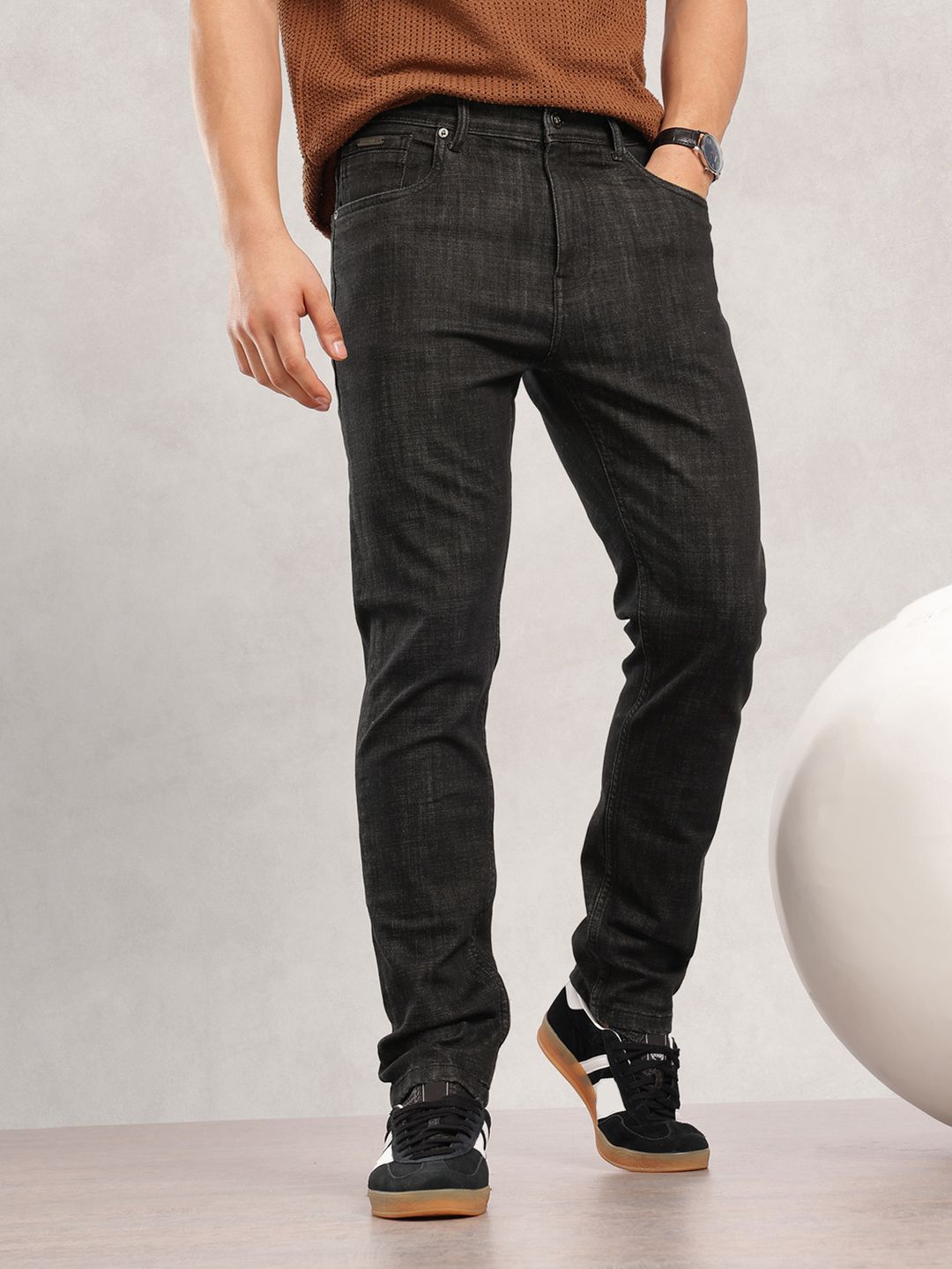 Nautica Men Regular Fit Stretchable Jeans-picture-40