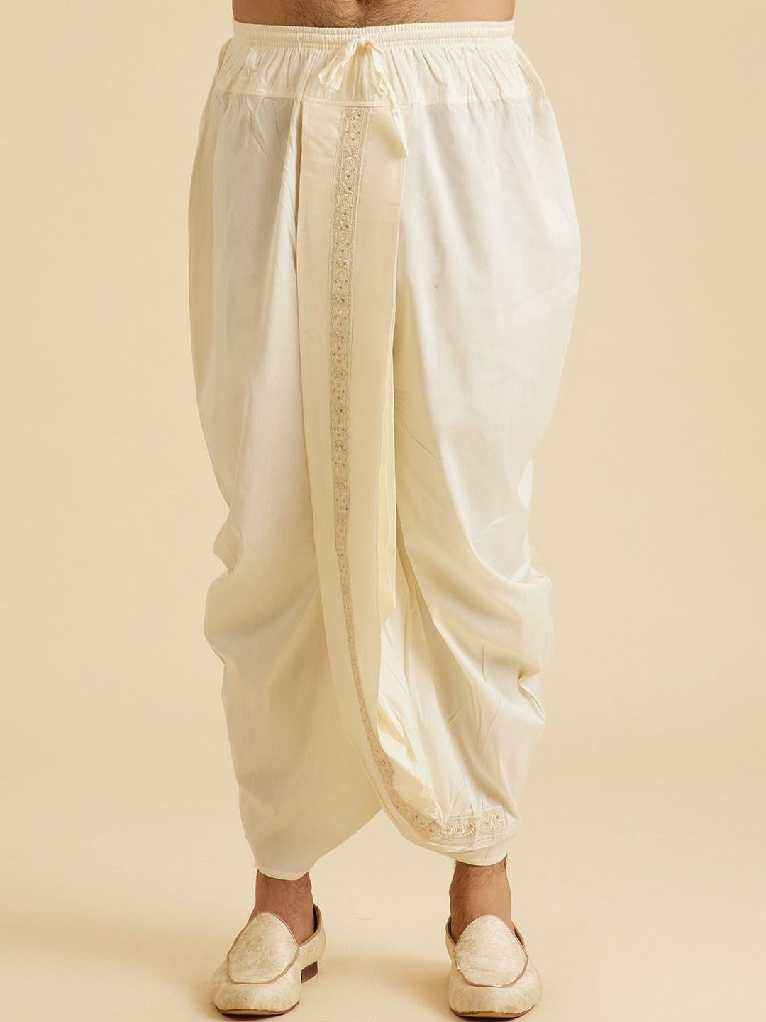 Manyavar Men Solid Ethnic Dhoti Pants-image-42