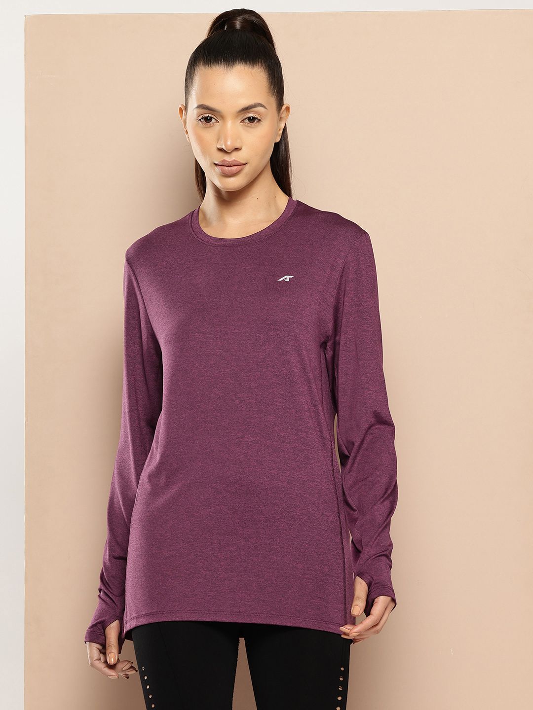 Alcis Women Slim Fit Reflective Detail Training T-shirt-picture-27