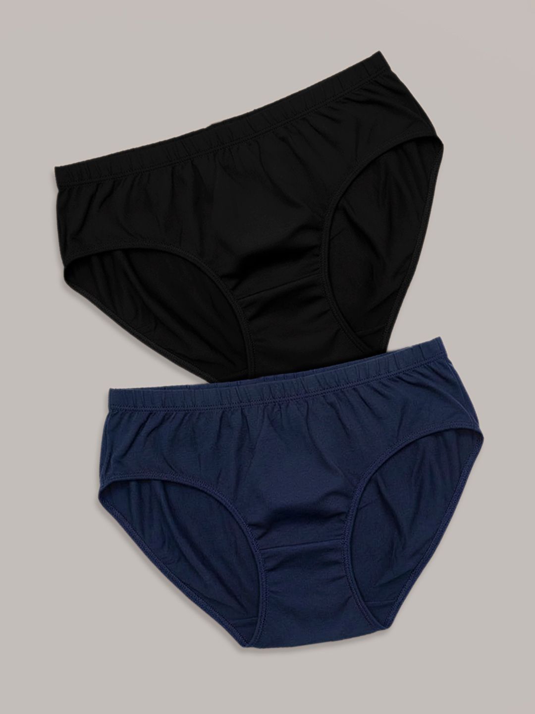 Moda Rapido Pack of 2 Cotton Mid-Rise Hipster Briefs-image-24
