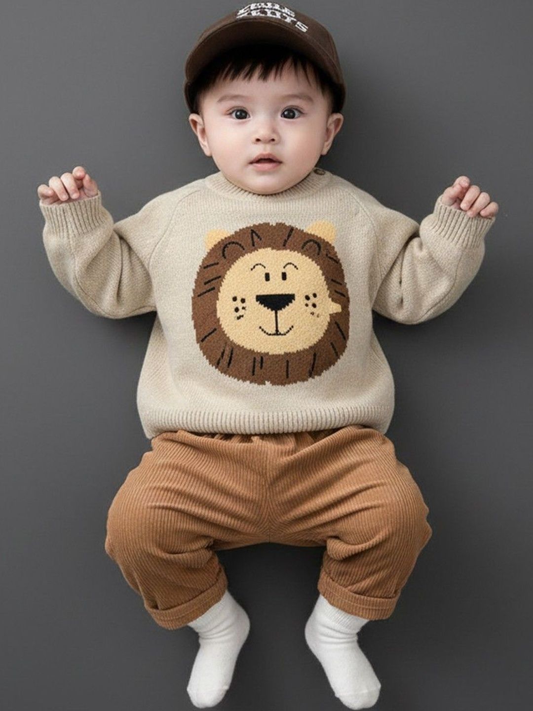 YK Unisex Kids Printed Pullover-picture-24