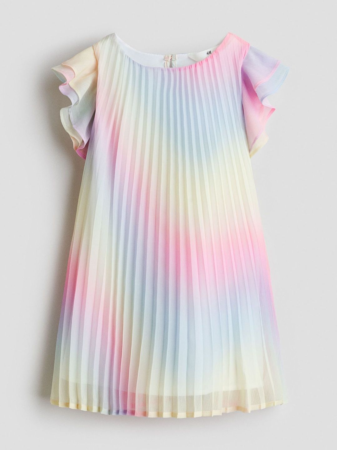 H&M Girls Pliss Chiffon Dress-picture-46