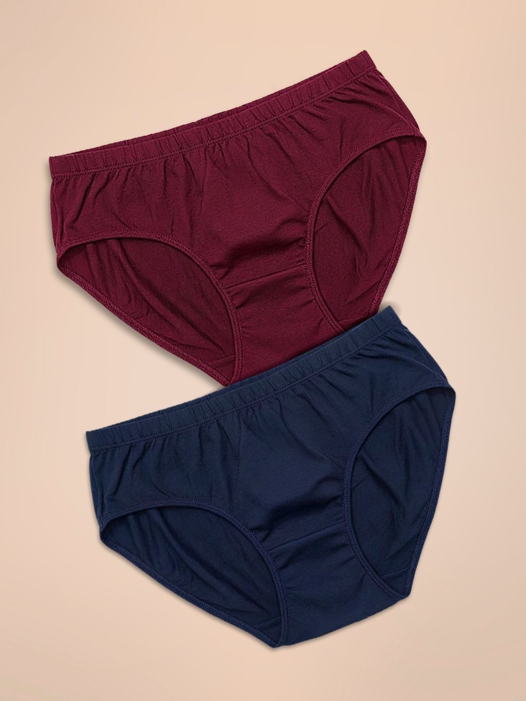 Moda Rapido Pack of 2 Cotton Mid-Rise Hipster Briefs-picture-39