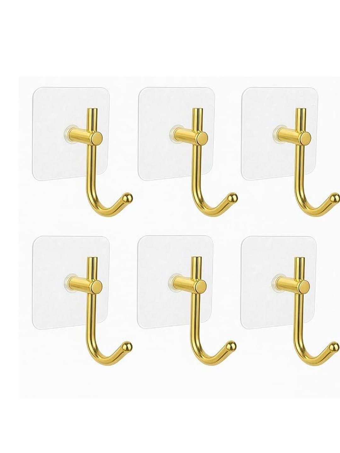 Livyra 6-Pcs Self Adhesive L-Shaped Wall Hook-picture-16