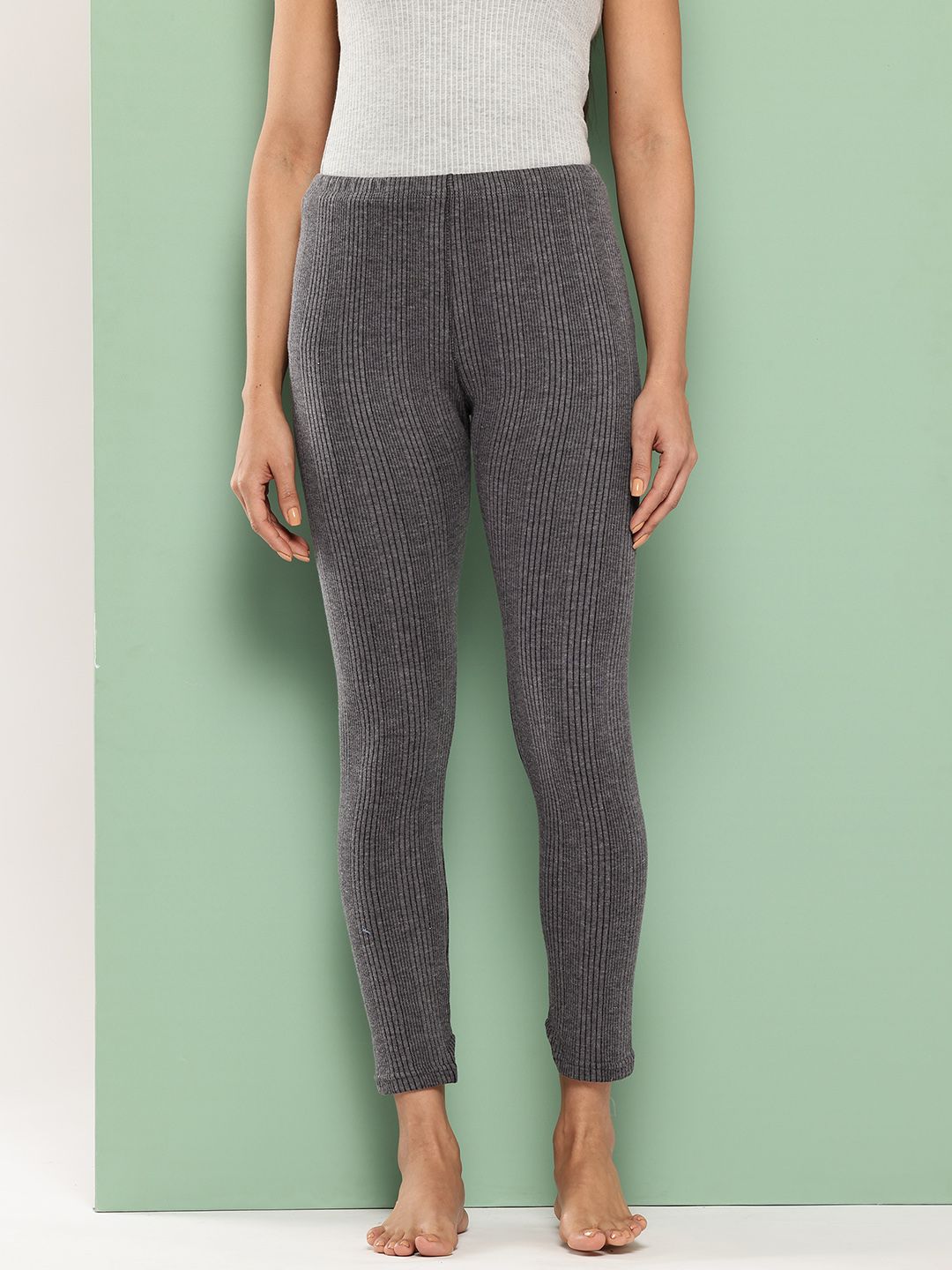 Leading Lady Women Ribbed Pure Cotton Thermal Bottom-picture-16