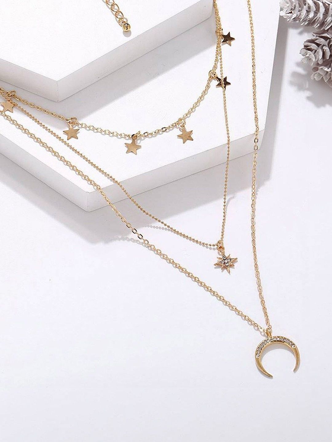 TheVineGirl Gold-Plated Layered Necklace-image-22