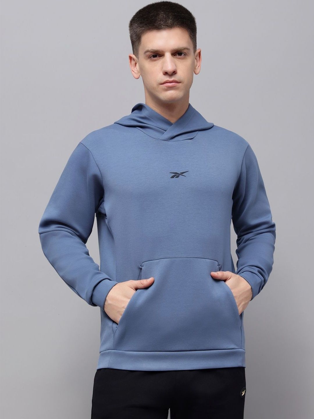 Reebok Cotton Hooded Pullover Sweatshirts-picture-11