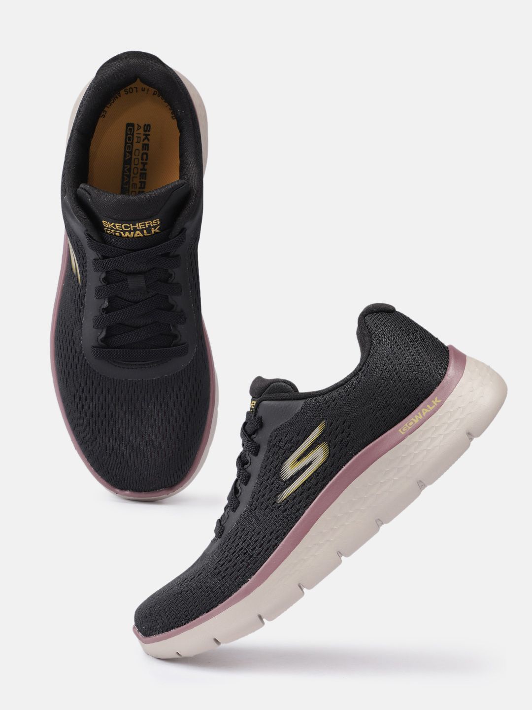 Skechers Men GO WALK FLEX - BRENNEN Walking Shoes