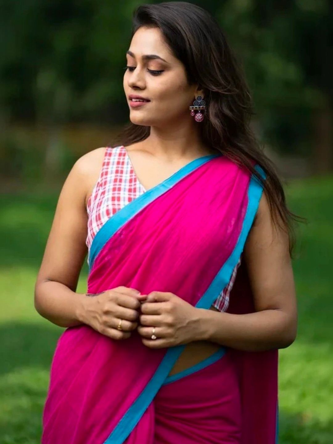 SHYAMALI BOUTIQUE Block Print Saree-picture-20