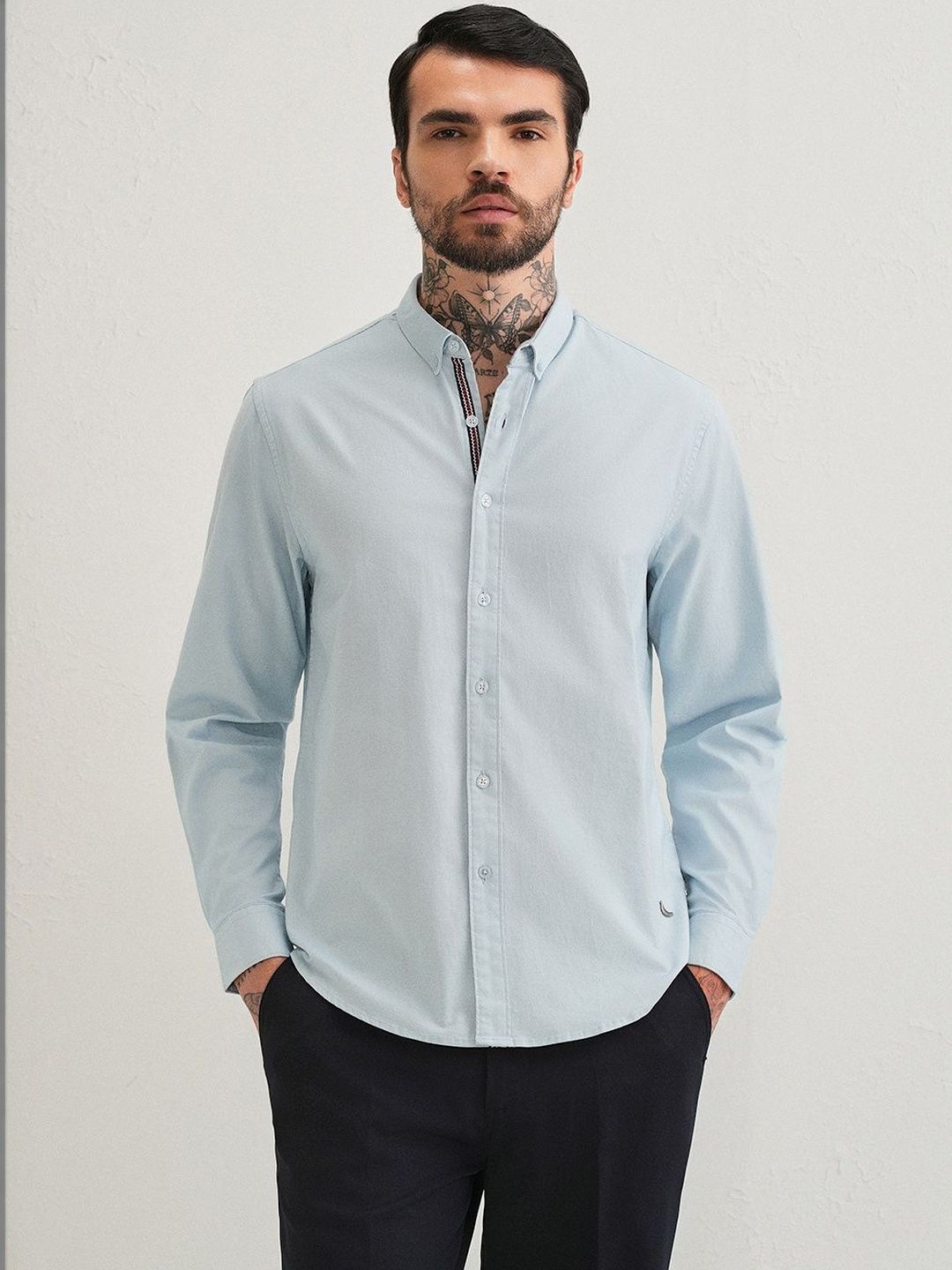 Banana Club Men Classic Casual Shirt-picture-36