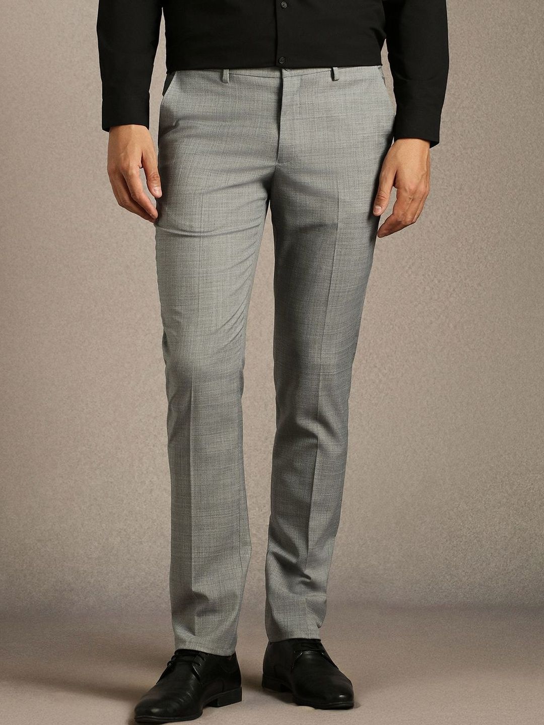 Louis Philippe Men Slim Fit Trousers-picture-39