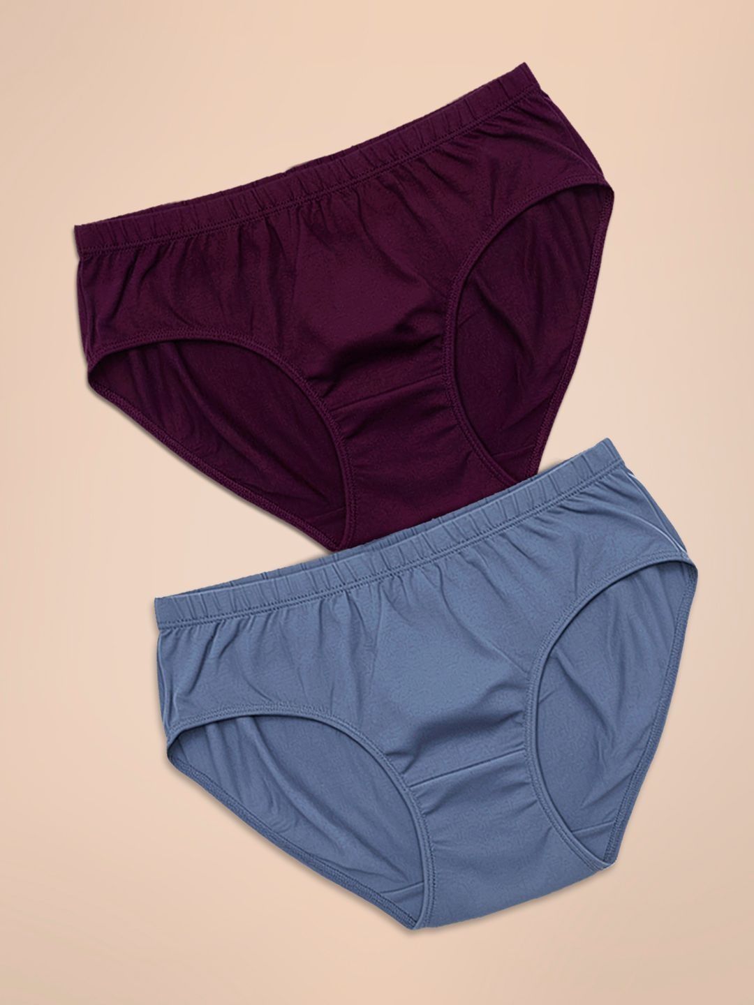 Moda Rapido Pack of 2 Cotton Mid-Rise Hipster Briefs-picture-34