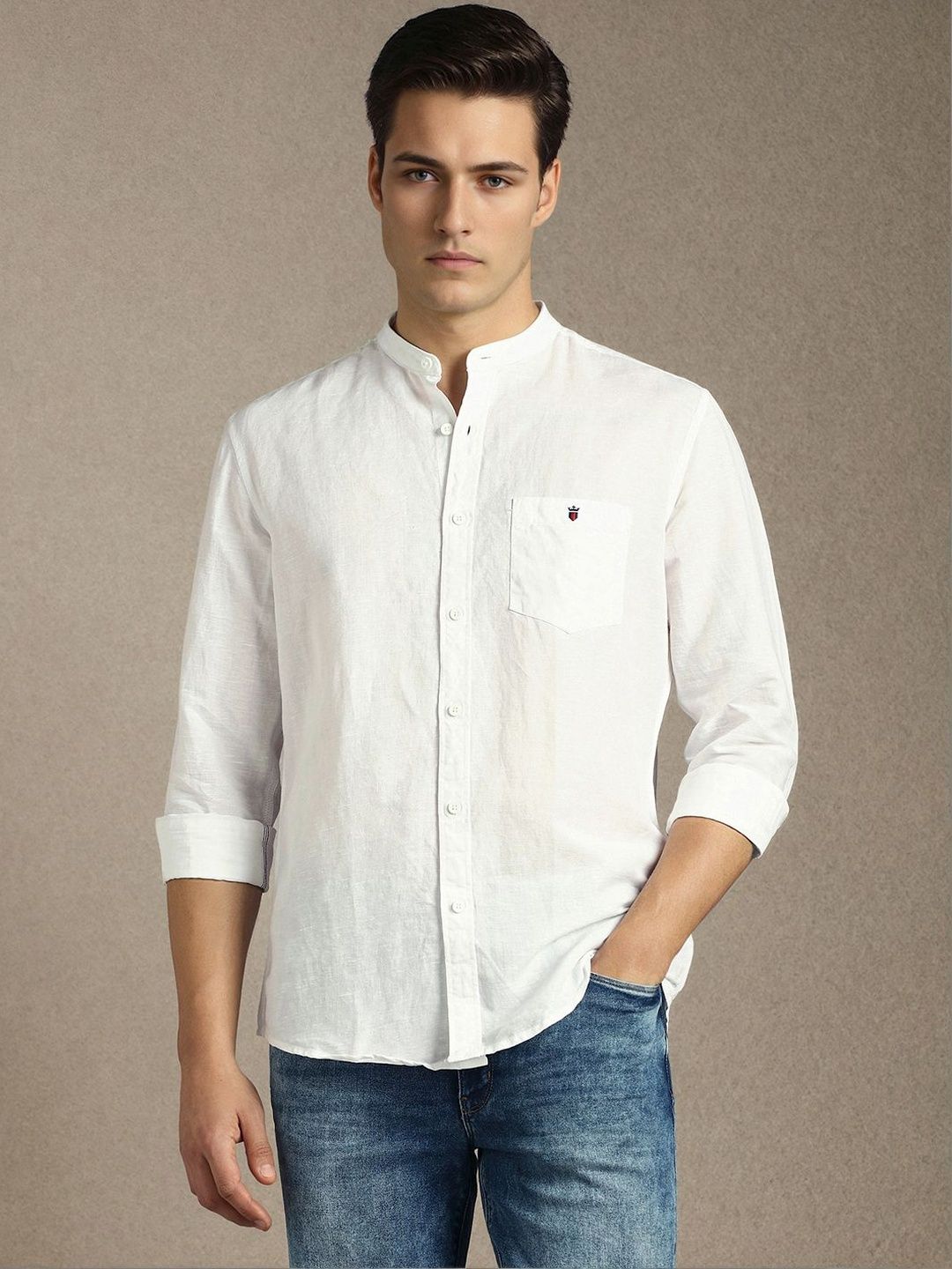 Louis Philippe Jeans Men Slim Fit Casual Shirt