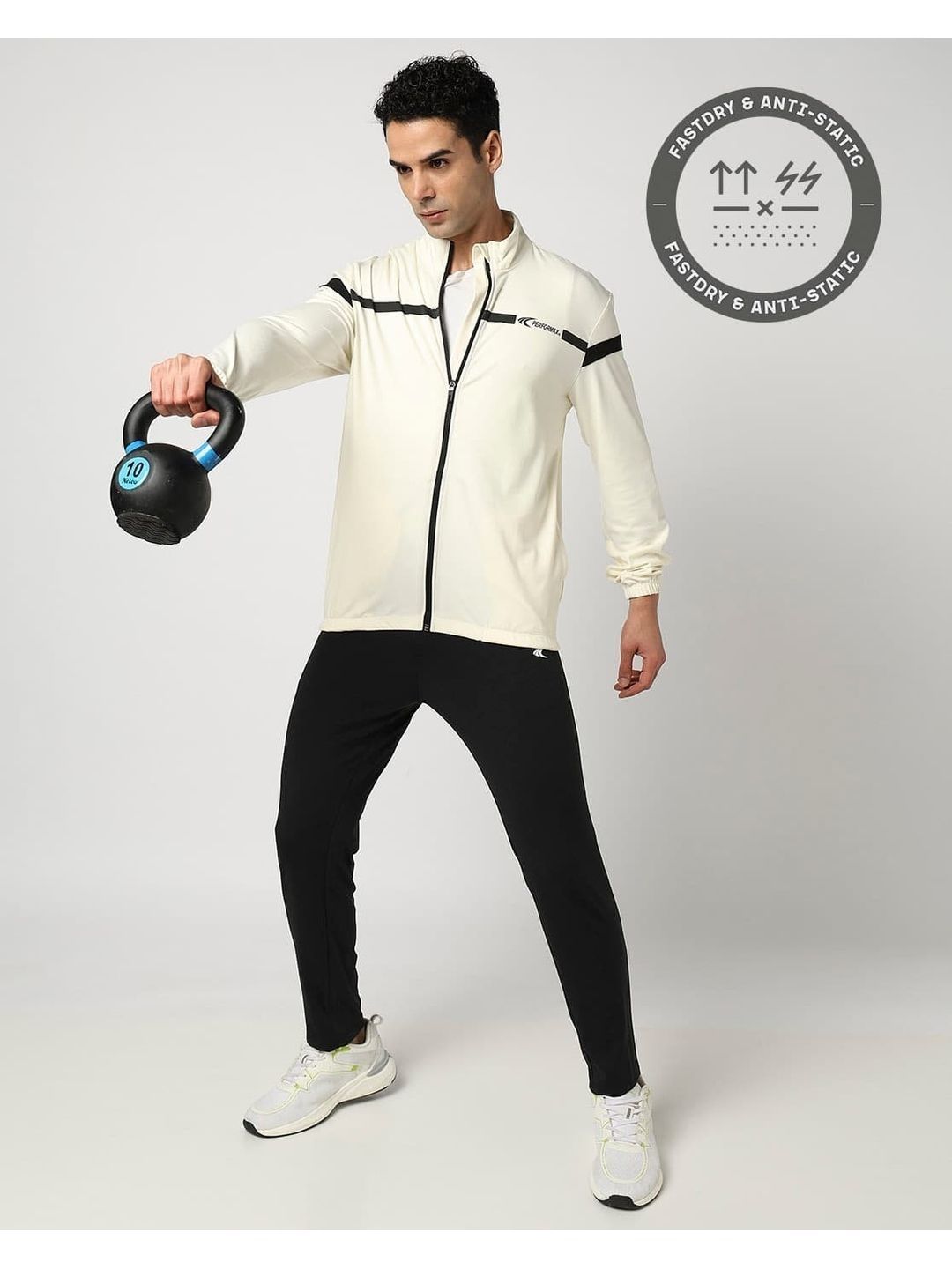 Performax Men Mock Collar Long Sleeve Mid-Rise Tracksuit-picture-24