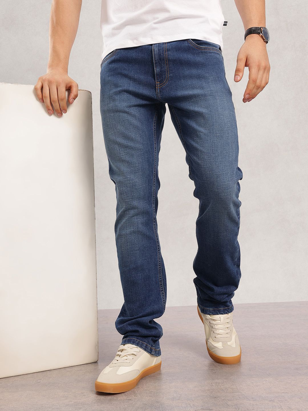 Nautica Men Straight Fit Stretchable Jeans-picture-28